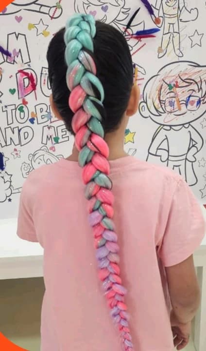Super Duper Rainbow Braids 2