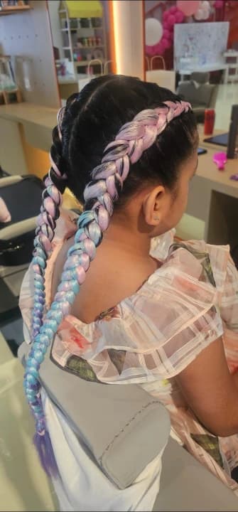 Super Duper Rainbow Braids 3