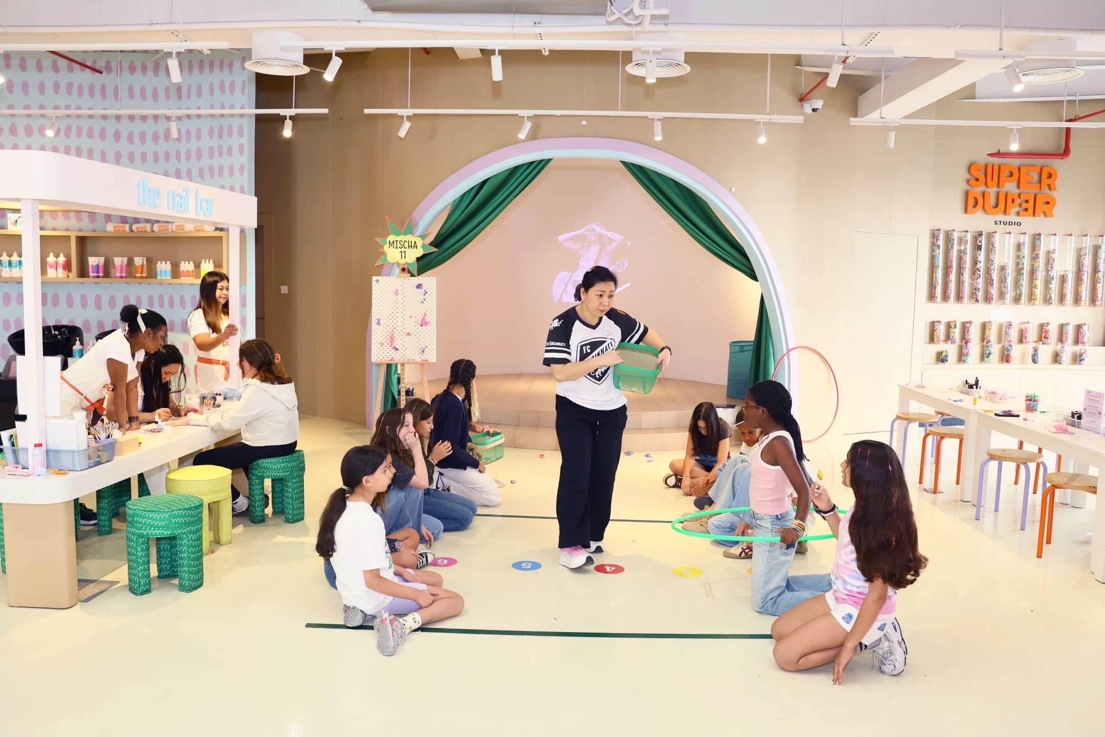 Birthday party at Super Duper Studio 12